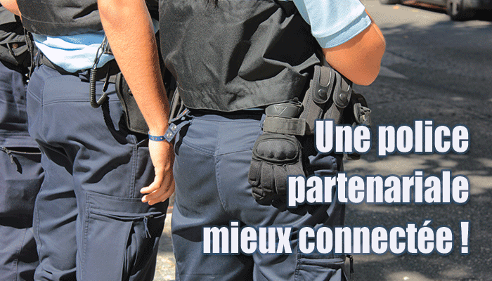 police de sécurité du quotidien et equipements de communication